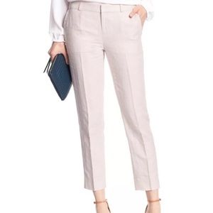 Banana Republic Hampton Fit Linen Blend Trouser